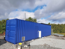 Chaudière biomasse Container 40 KSM Stoker