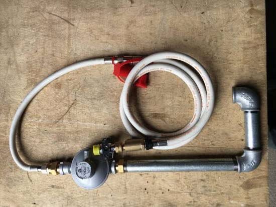Accessoire gaz Kit de raccordement pour GP propane 95/120Kw BHF Elevage